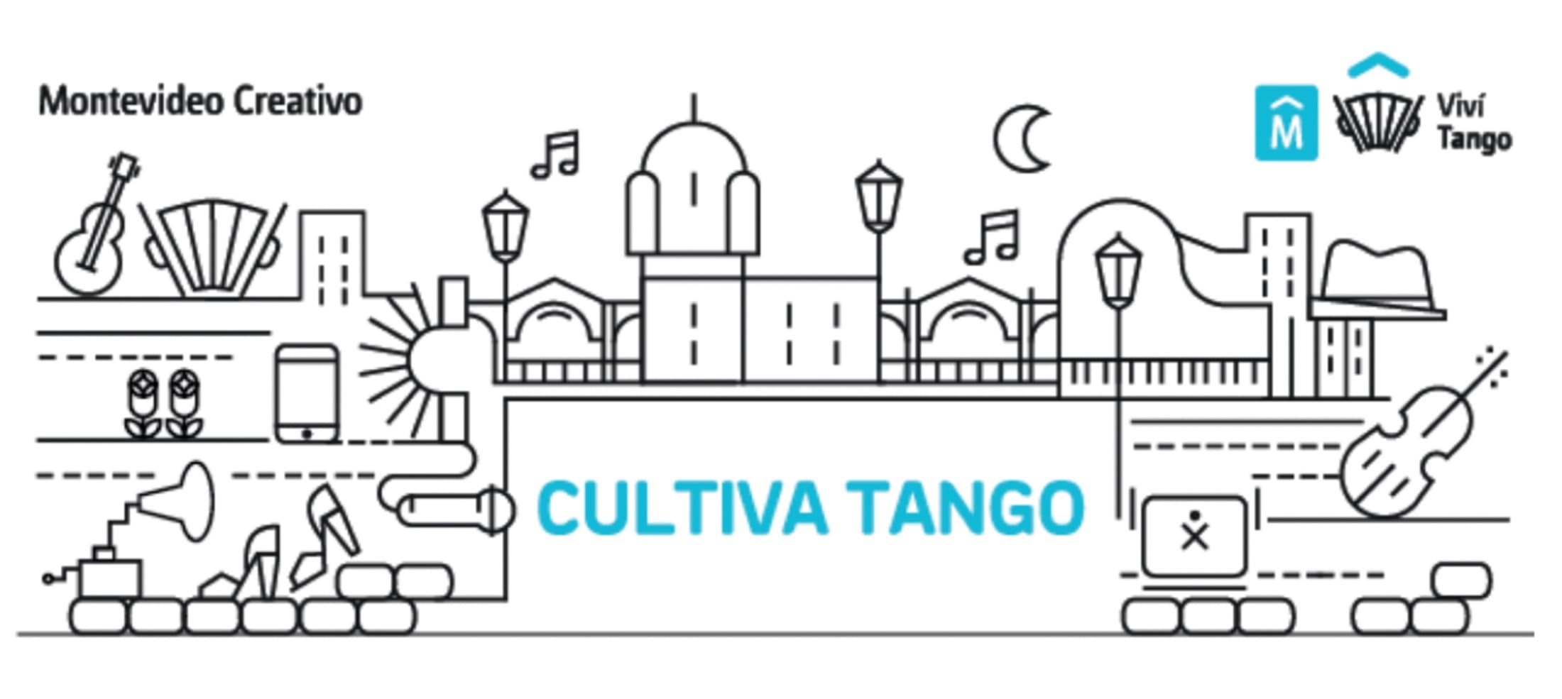 Visual identity for Cultiva Tango by Montevideo Creativo