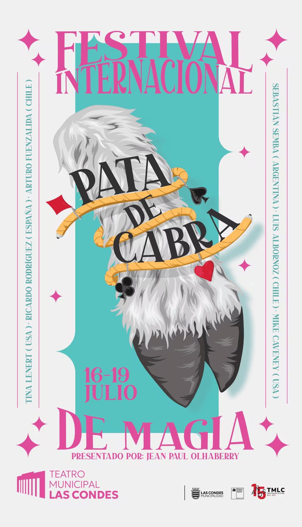 Poster for Festival Internacional de Magia Pata de Cabra
